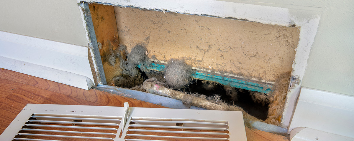 dirty furnace vents and ductwork can adversely affect your home's air quality